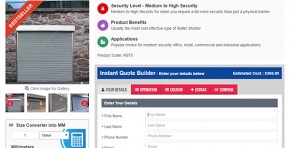 Security Direct Quote Builder