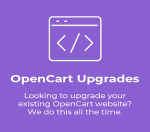 OpenCart Website Upgrades